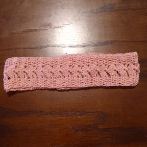 Handmade Unbranded Crocheted Pink Women's Size Medium Headband